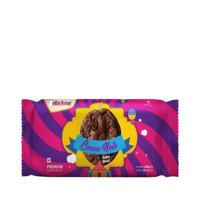 BelleAme Cocoa Noir Cookies Biscuit 240 gm