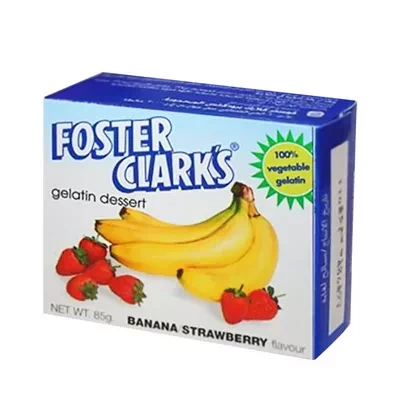 Foster Clark's Gelatin Dessert Banana & Strawberry 80 gm ৳ 100