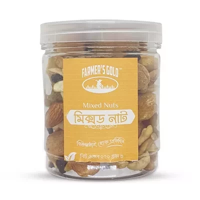 Farmer's Gold Mixed Nut 250 gm ৳ 380