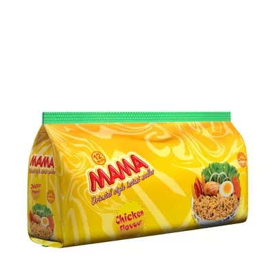 Mama Noodles Chicken Flavour 12 Pack 744 gm