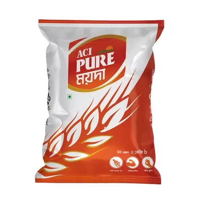 ACI Pure White Flour (Maida) 2 kg ৳ 156