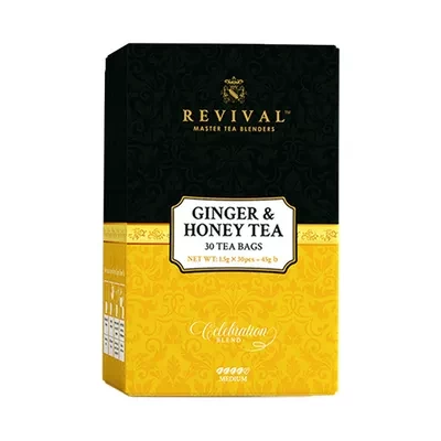 Revival Ginger & Honey Tea (30 Sachets) 45 gm