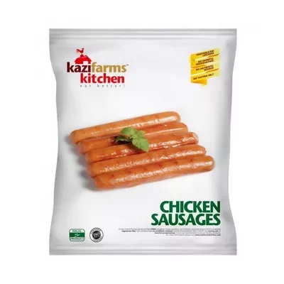 Kazi Farms Kitchen Chicken Sausage 10 pcs 340 gm ৳ Kazi Farms Kitchen Chicken Sausage 10 pcs 340 gm ৳ 260