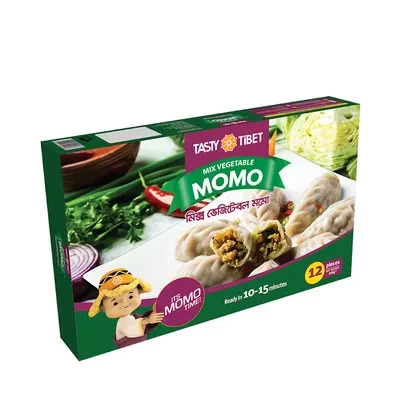 Tasty Tibet Mixed Vegetable Momo 12 pcs ৳ 180