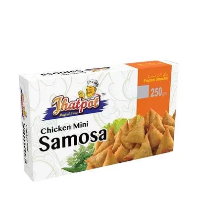 Jhatpot Chicken Mini Samosa 25 pcs 250 gm ৳ 210
