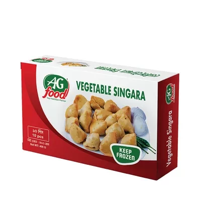 AG Food Vegetable Singara 10 pcs 400 gm ৳ 130