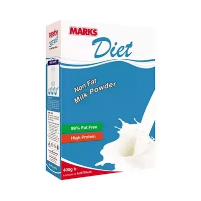 Marks Diet Non Fat Milk Powder 400 gm