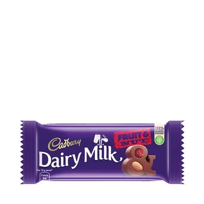 Cadbury Dairy Milk Fruit & Nut Chocolate Bar 36 gm