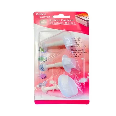 Fondant Cutter Full Set 3 pcs