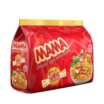 Mama Noodles Hot And Spicy Flavour 10 Pack 620 gm ৳ 220