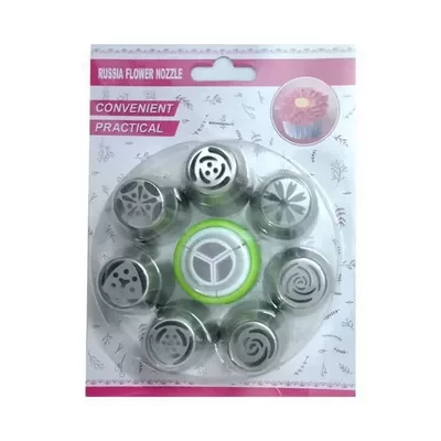 Russian Flower Nozzle Set 7 pcs ৳525