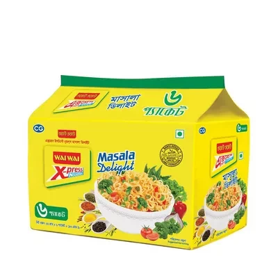 Wai Wai Xpress Instant Noodles Masala Delight 6 Pack 180 gm