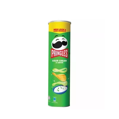 Pringles Sour Cream & Onion Potato Chips 134 gm