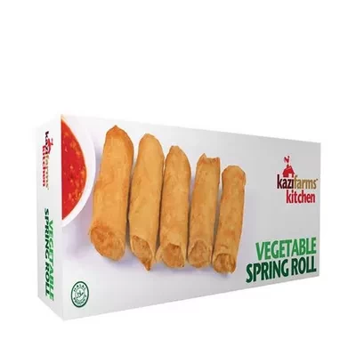 Kazi Farms Kitchen Vegetable Spring Roll 10 pcs 400 gm ৳ 140