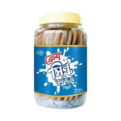 Fresh Milk Cookies Biscuit Jar 900 gm