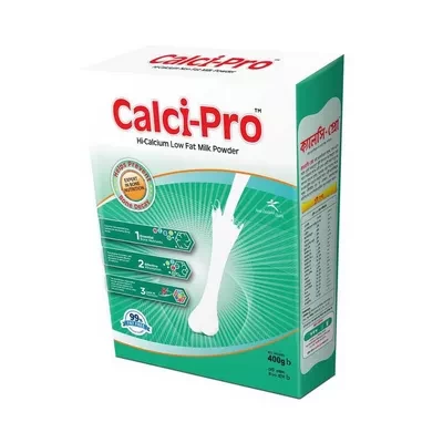 Calci-Pro High Calcium Low Fat Milk Powder 400 gm