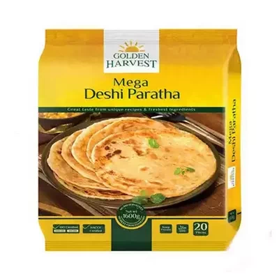 Golden Harvest Mega Deshi Paratha 1600 gm 20 pcs ৳ 360