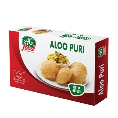 AG Food Aloo Puri 10 pcs 454 gm ৳ 130