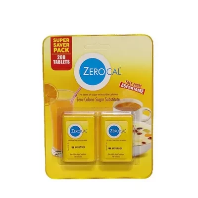 Zero Cal Sugar 200 Tablets each