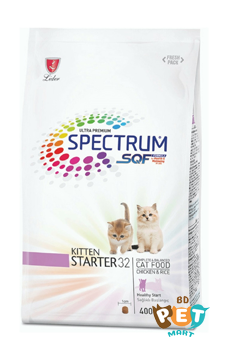 Spectrum Starter32 Kitten Cat Food Chicken 400gm