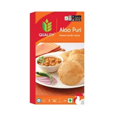 Quality Aloo Puri 450 gm 10 pcs ৳ 145
