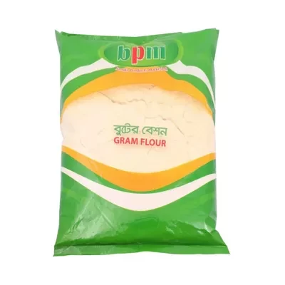 BPM Gram Flour (Booter Beson) 500 gm ৳ 90