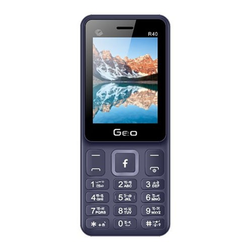 4 Sim-Geo R40 Feature Phone & 2500 mAh Big Battery & Torch