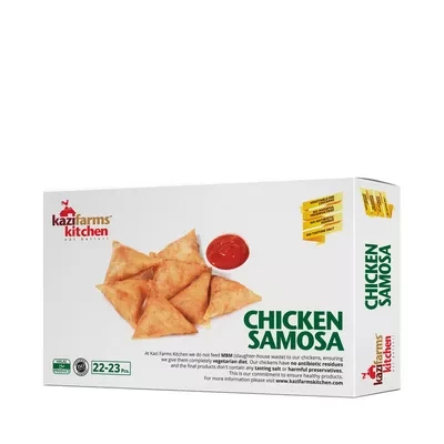Kazi Farms Kitchen Chicken Samosa (22-23 pcs) 250 gm ৳ 210