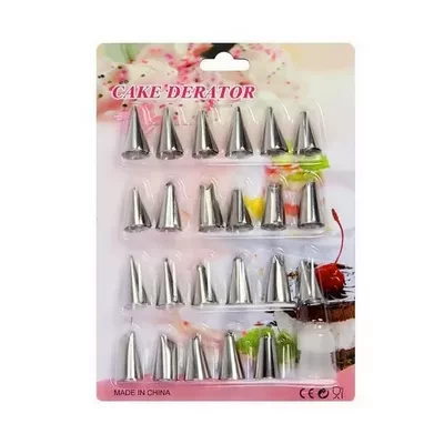 Cake Decoration Nozzle Set 24 pcs ৳ 355