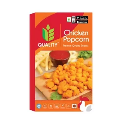 Quality Chicken Popcorn 250 gm ৳Quality Chicken Popcorn 250 gm ৳ 285