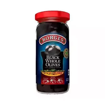 Borges Black Whole Olives 350 gm ৳ 225