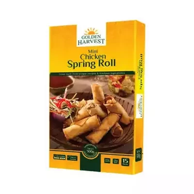 Golden Harvest Mini Chicken Spring Roll 15 pcs 300 gm ৳ 225