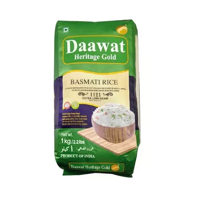Daawat Heritage Gold Basmati Rice 1 kg