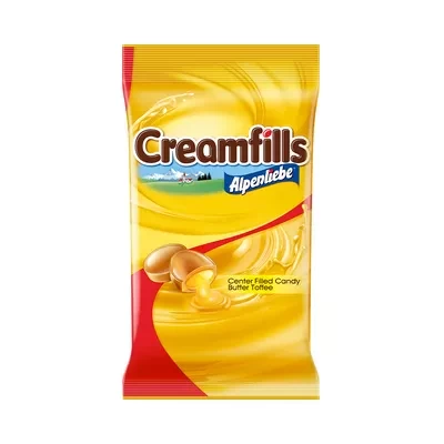 Alpenliebe Creamfills Butter Toffee Pouch 80 pcs