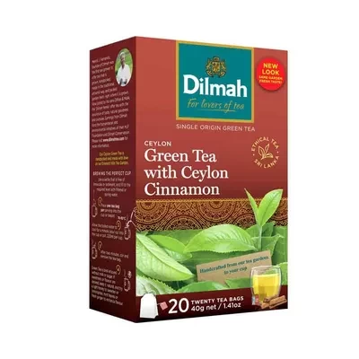 Dilmah Ceylon Green Tea With Ceylon Cinnamon 40 gm