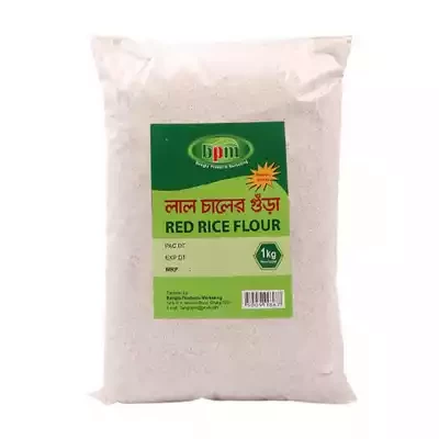 BPM Red Rice Flour (Chaler Gura) 1 kg